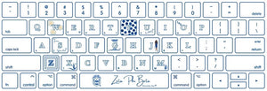 Zeta Phi Beta: Silicone Keyboard Covers